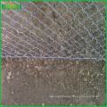 Low cost carbon steel chain link fence